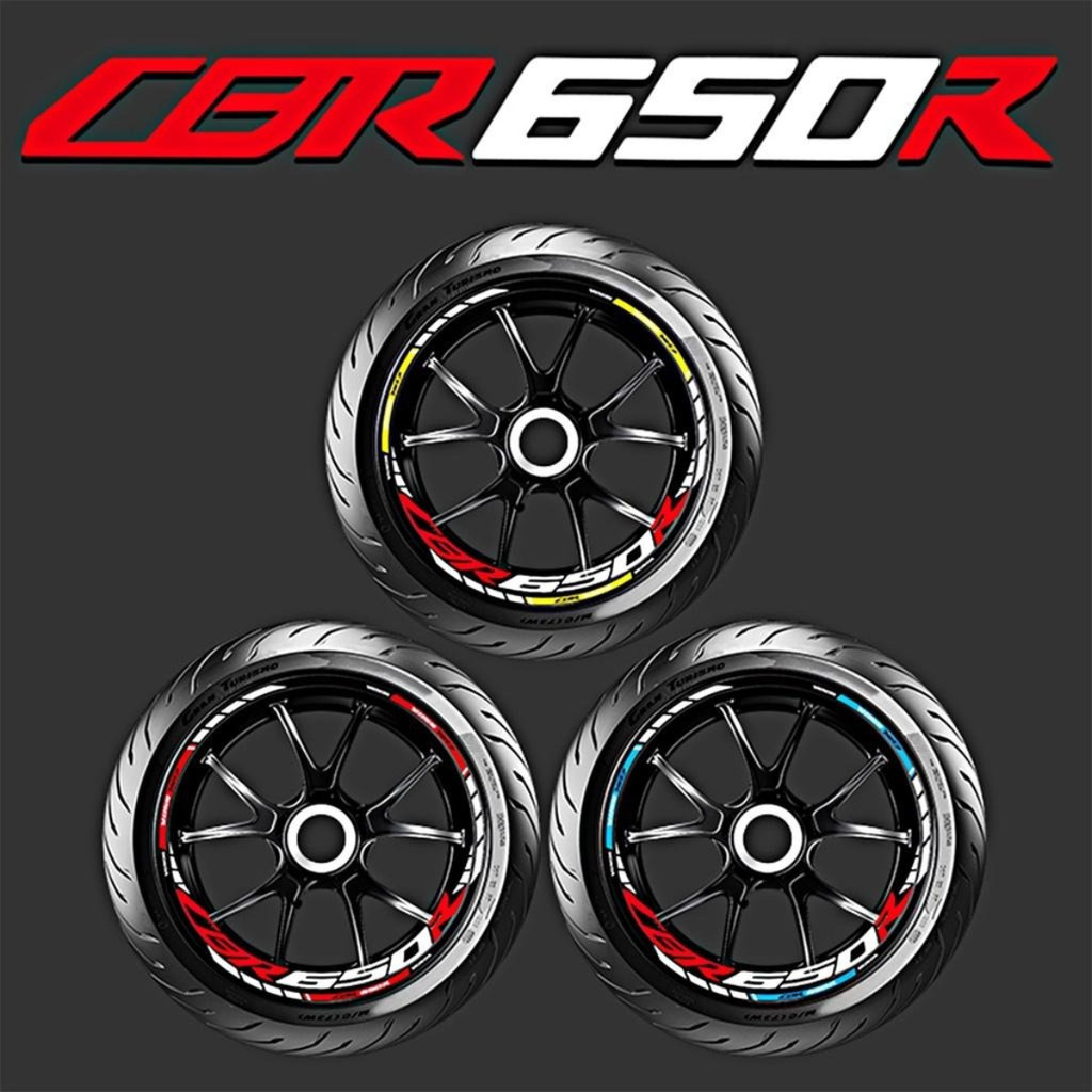Para Honda CBR 650R Cbr650 Mags Adesivo De Corrida Roda Interna Adesivos Acessórios Motocicleta Aro Decalque