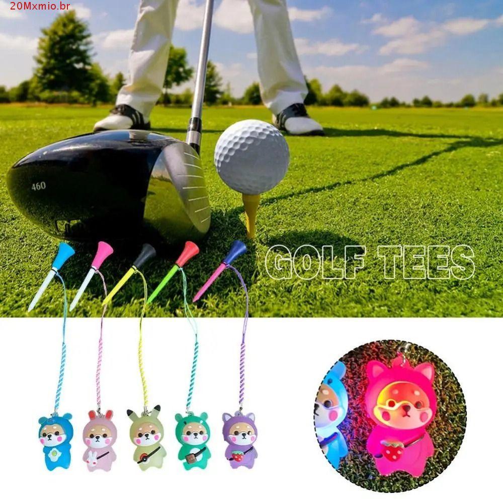 Camiseta De Golfe MXMIOB , Camisetas De Borracha De Desenho Animado De 8.3 Cm , Luz Piscante , Fácil De Encontrar Em For