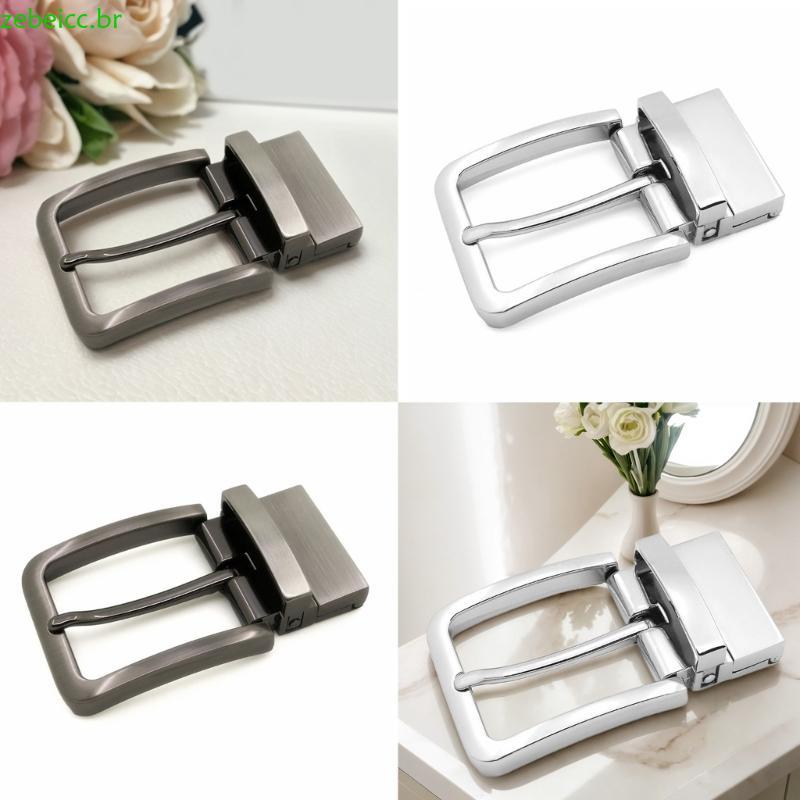zebeicc Fivela Cinto Reversível Acessório Masculino Pino Giratória Substituição Para 33-34mm Ser