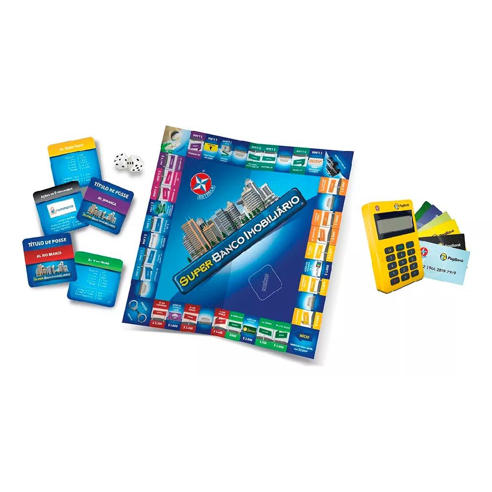 Jogo Super Banco Imobiliário Estrela em Oferta na Shopee