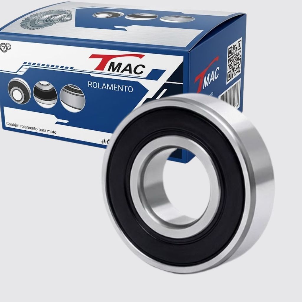 Rolamento 6301 Roda Dianteira TMAC - Blindado e Resistente - Original — imagem 2 de 2