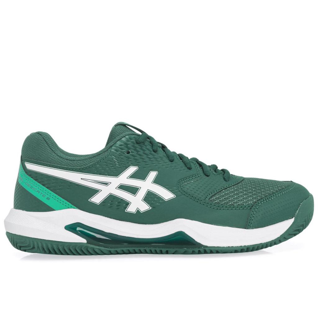 Tênis Asics Gel Dedicate 8 Clay Saibro - Verde e Branco