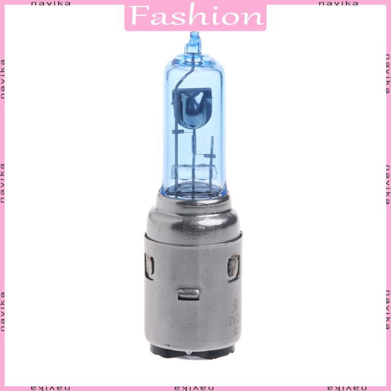 Motocicleta Condução Nevoeiro Lâmpada H6 12v 35 35w Ba20d Farol Halógena Super Branco Quartzo Vidro Moto Atv Scooter