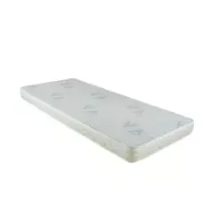 Colchão Espuma D20 Solteiro Orthocrin Diamante 78x188x12 Beliche Medida Especial Tecido Antialérgico