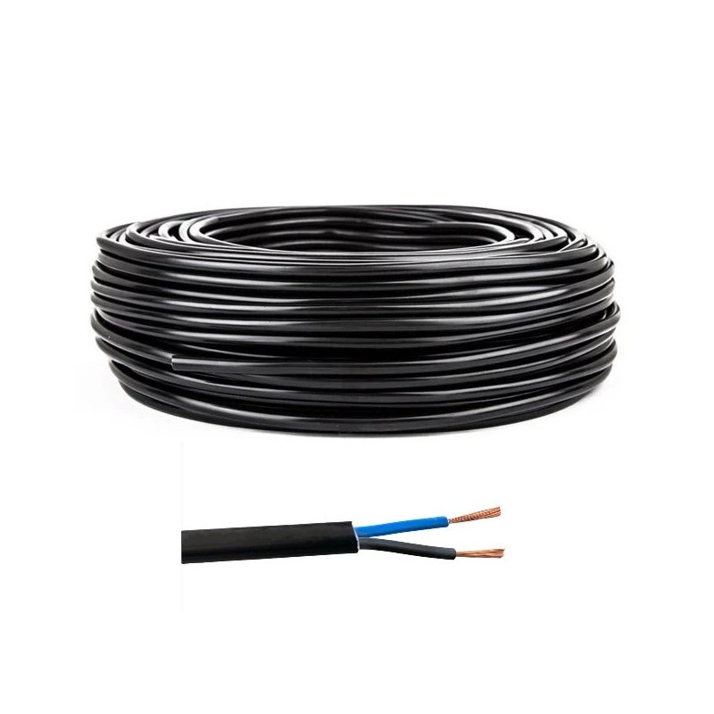 Cabo PP 2x1,5mm Flexível Rolo 100 Metros – Fio Dupla Via - A Pronta Entregaa