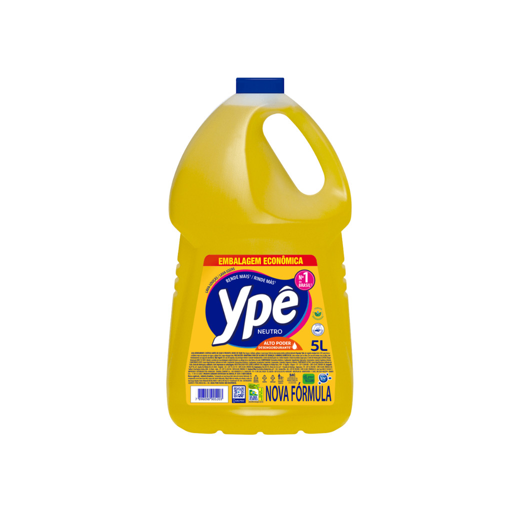 Detergente Líquido Neutro Ypê - 5L