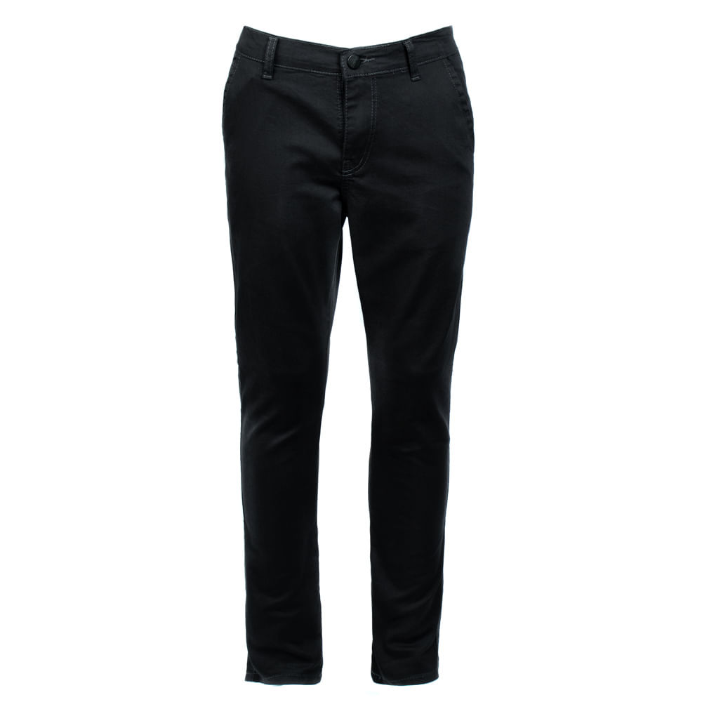 Calça Masculina Gangster Sarja Slim Cinza Escuro Calça Masculina Gangster Sarja Slim Cinza Escuro