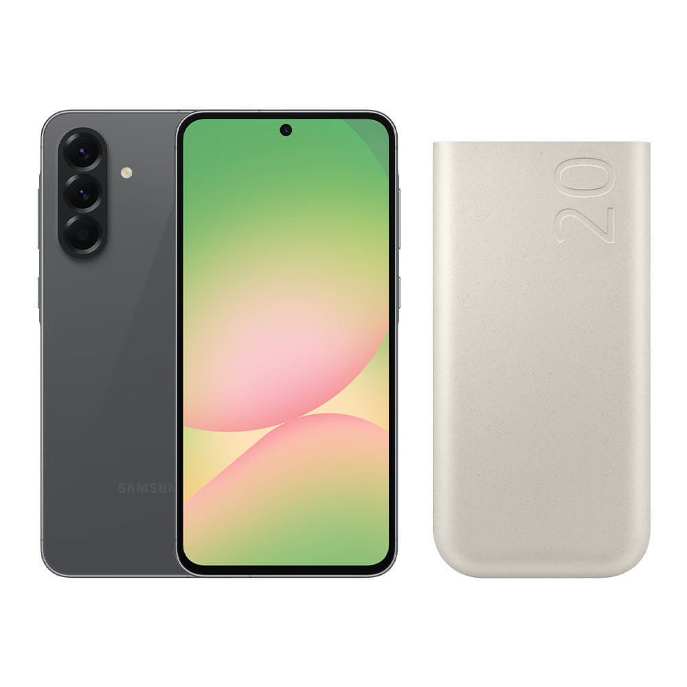 A56 5G (256GB) - Preto + Bateria Portátil 20000 mAh em Oferta na Shopee