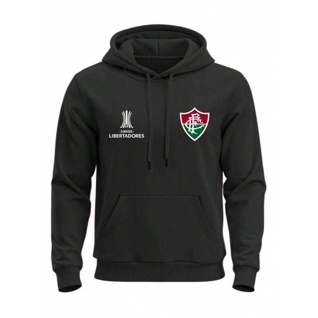 Blusa De Frio Moletom Jaqueta Casaco Agasalho Time Futebol Fluminense em Oferta na Shopee