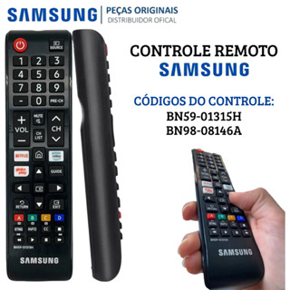 Samsung Controle Remoto original Smart Tv Modelo, BN98-08146A BN59-01315H em Oferta na Shopee