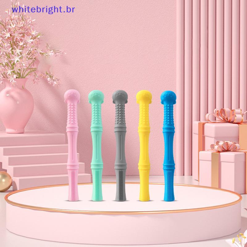 WT Brinquedos De Mordedor De Bebê De Silicone Para Mastigar Autistas Sensorial Crianças-Mastigador Com Tdah , E Dentes [
