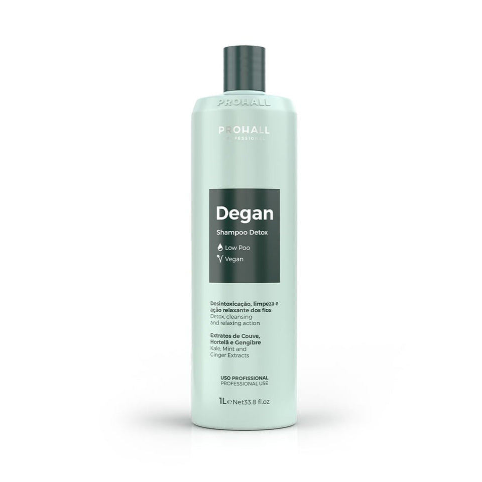 Shampoo Degan Limpeza Profunda Detox Vegano 1L em Oferta na Shopee