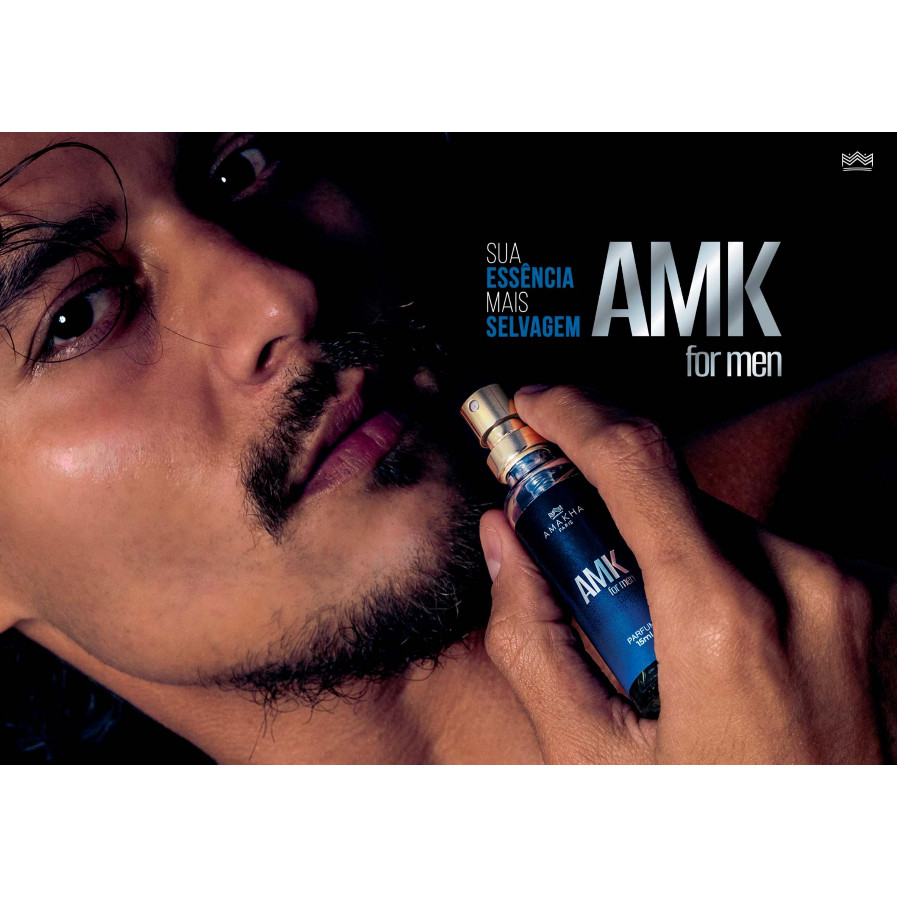 AMK For Men Perfume Masculino de Bolso 15ml - Amakha Paris