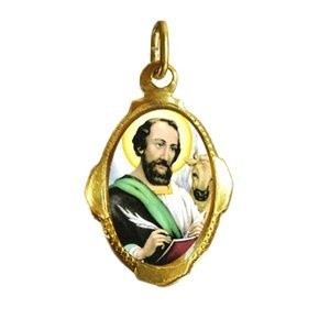 100 Medalhas Chapa Resinada Sao Lucas