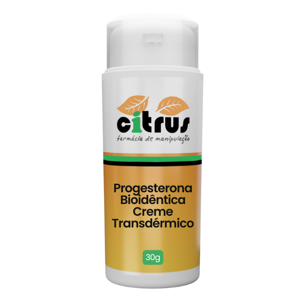 Progesterona Bioidêntica Creme Transdérmico 30g