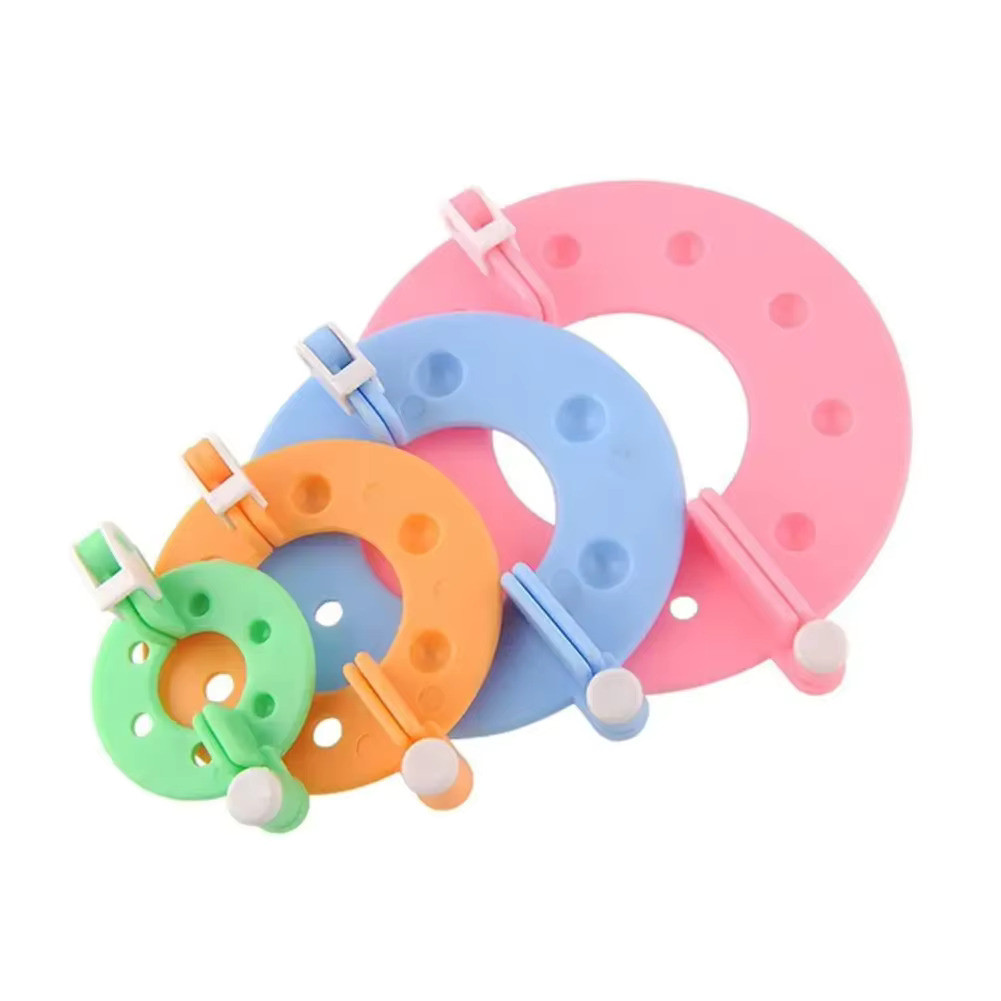 Conjunto Faz Pom Pom C/4 Tamanhos Enrolar Lã Artesanato em Oferta na Shopee