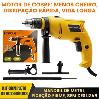 Parafusadeira Furadeira Chaves De Impacto Profissionais Furadeira De Impacto 1/2 Pol 13MM 110/220v