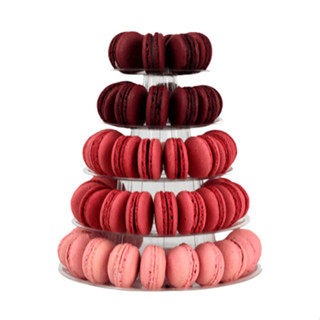 Torre Para Macarons Suporte Expositor Doces 5 Pisos em Oferta na Shopee