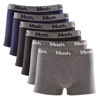 Kit 6 Cuecas Mash Box Boxer Cotton Algodão Original em Oferta na Shopee