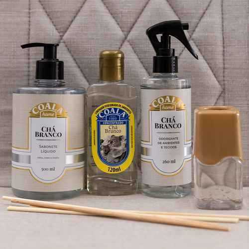 Kit Casa Coal Home Chá Branco