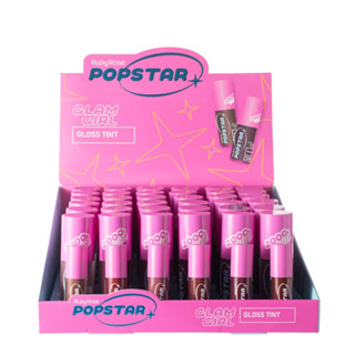 Lip Gloss Tint Glam Girl Popstar HBL6603 Ruby Rose em Oferta na Shopee