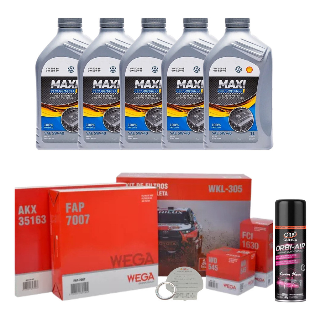 Kit Revisão Gol 1.6 Msi Comfortaline/ Highline/2016 Até 2022