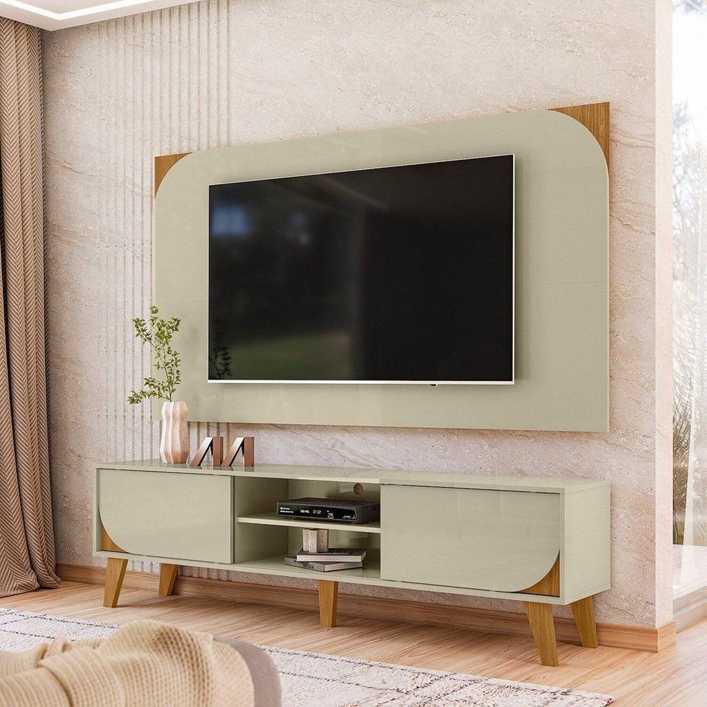 Rack com Painel para Tv 65 Polegadas Duna em Oferta na Shopee