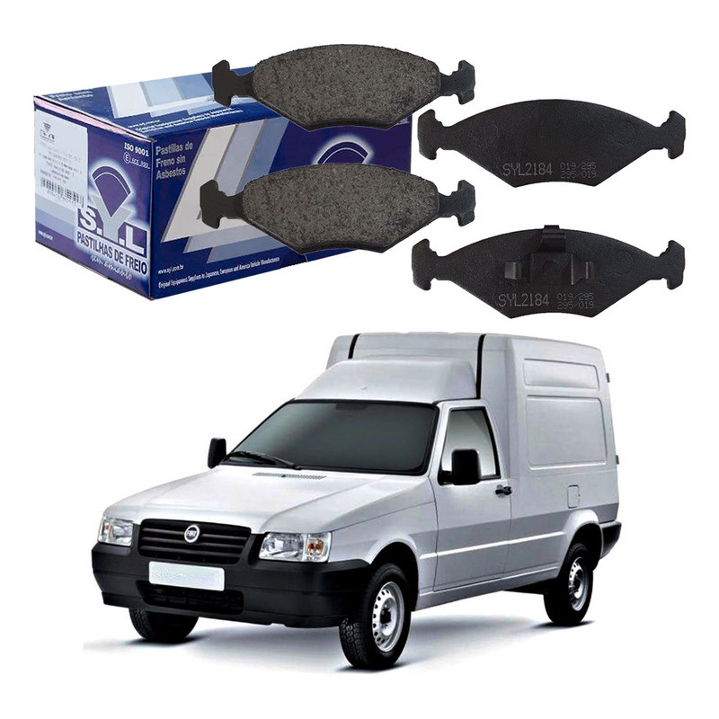 Pastilha Freio Dianteira, Fiorino 1.3 2010 A 2012 em Oferta na Shopee