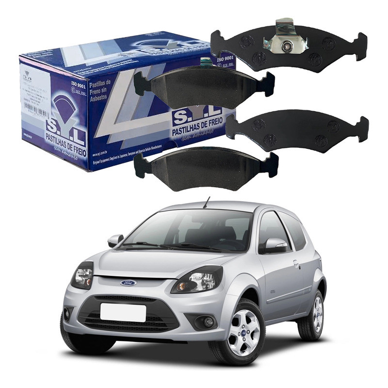 Pastilha Freio Dianteira Ford Ka 1.6 2011 A 2013