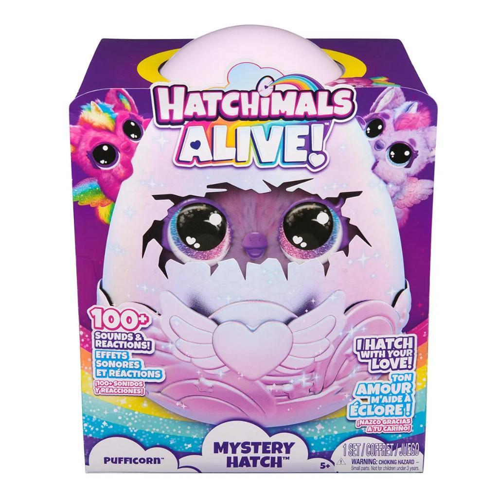 Hatchimals Alive Surpresa Pufficornio Sunny - Sunny 004005