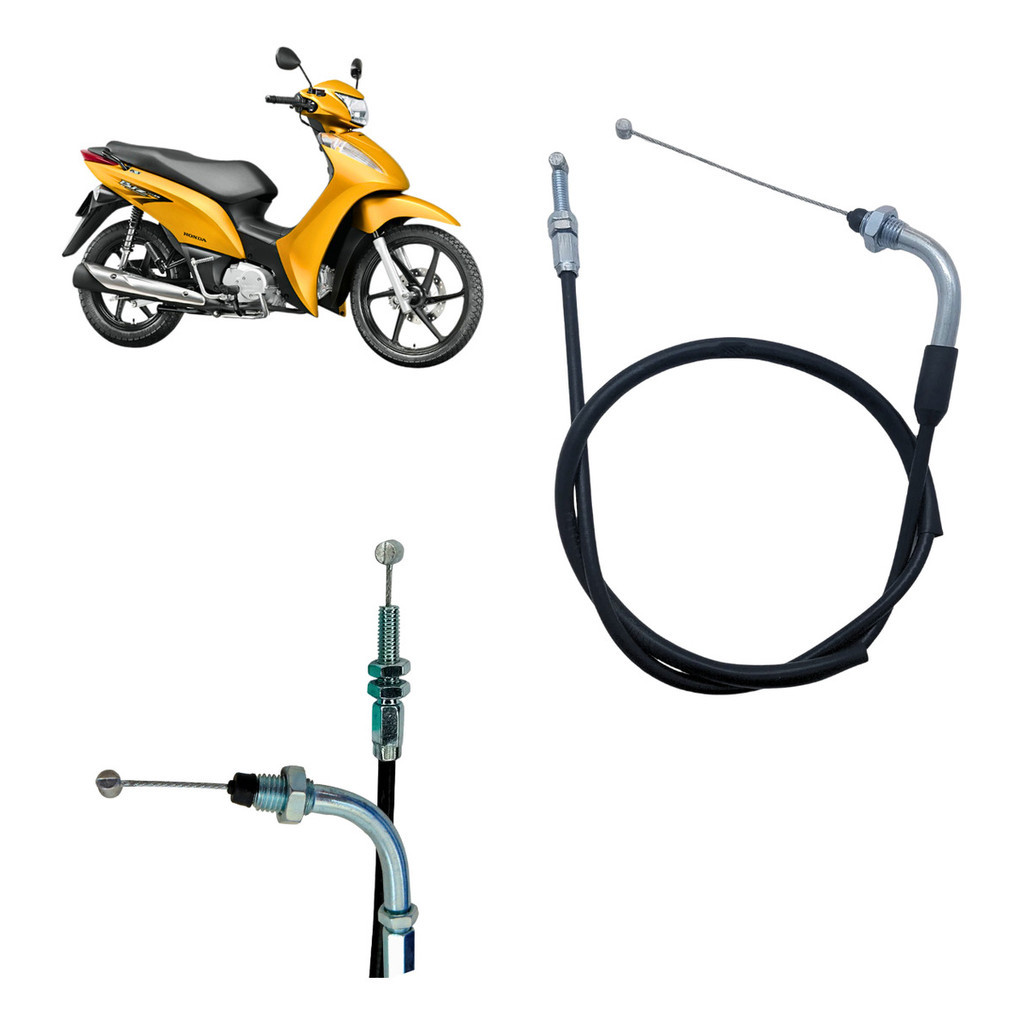 Cabo Acelerador Biz 125 Ks/es/flex/ex Honda 2006 A 2015 em Oferta na Shopee