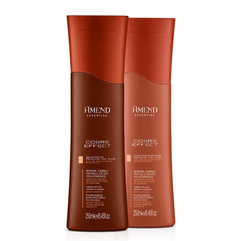 Amend Kit Cobre Effect Ruiva Shampoo e Condicionador em Oferta na Shopee