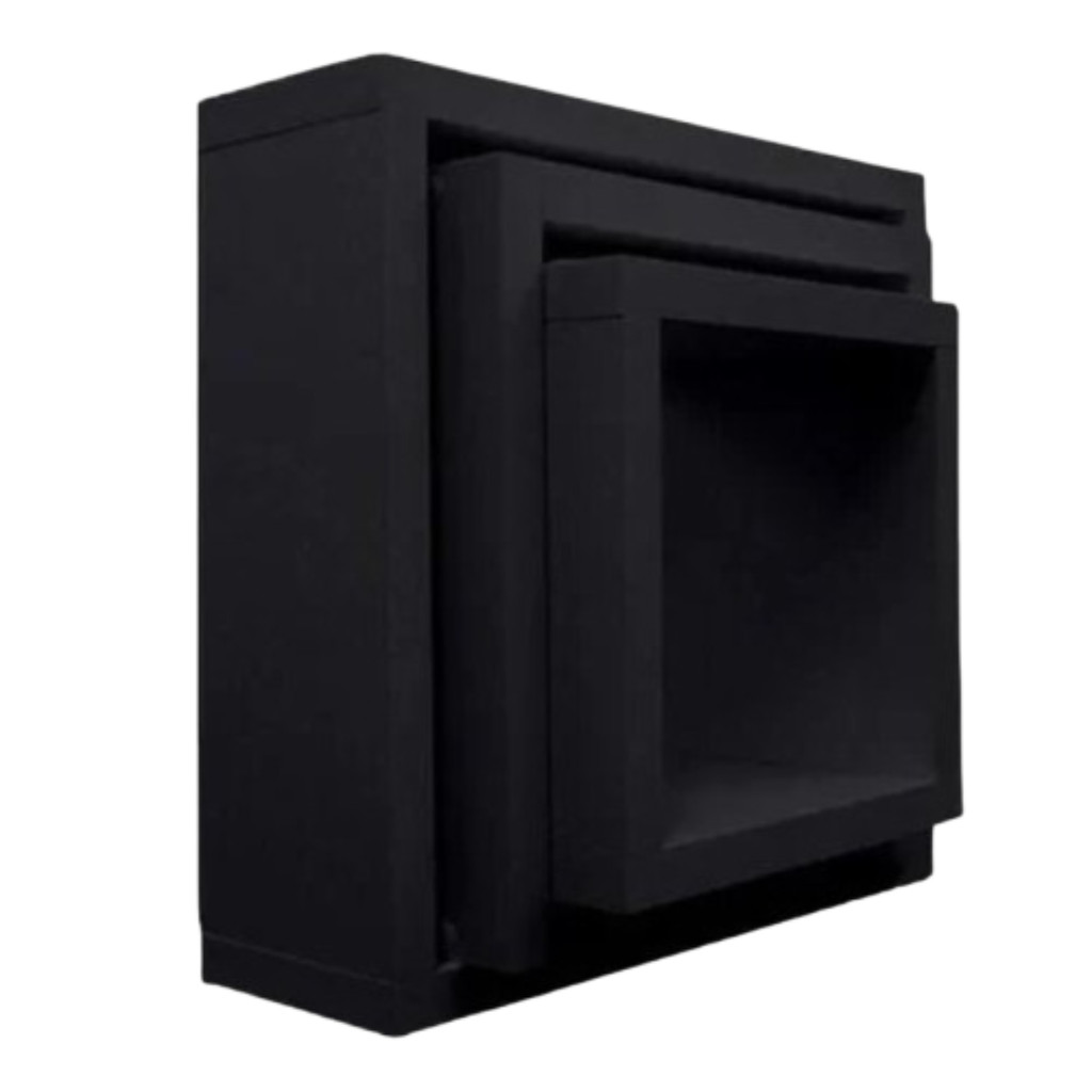 Nicho para salão de beleza manicure livro estante cubo parede