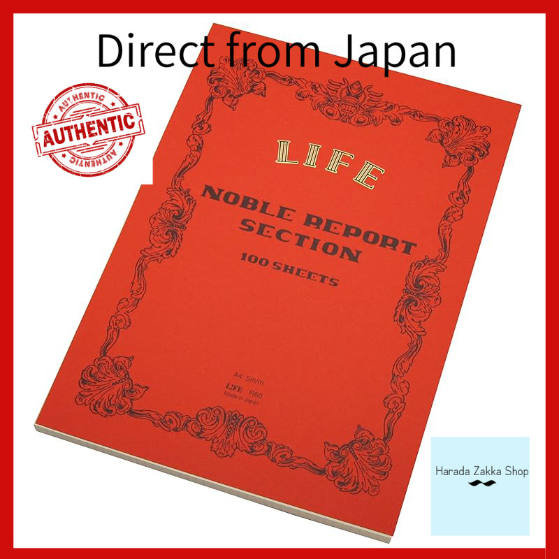 Life Noble Report Blank A4 R61[Direct from Japan]