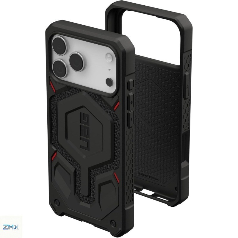Capa UAG Kevlar Monarch Pro Para iphone 17 Max Magnética Robusta E Resistente À Prova De Choque