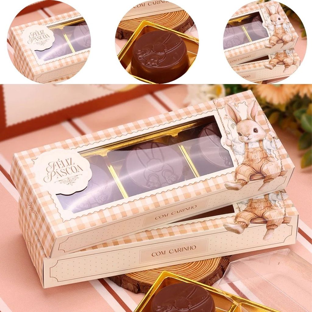 10 CAIXA COM BLISTER 3 PÃES DE MEL ACOLHER 5823 ( PASCOA JANGO 2026 ) 5588 em Oferta na Shopee