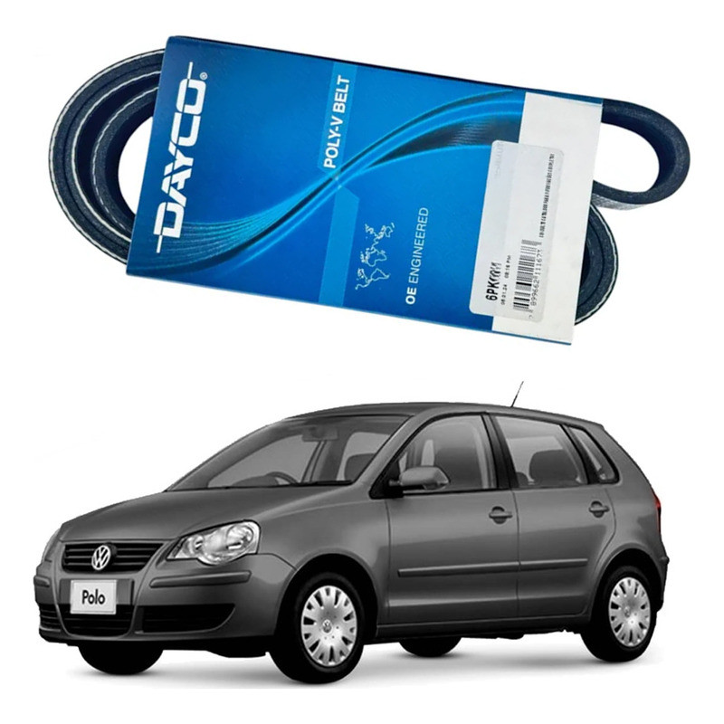Correia Alternador Polo 1.6 8v 2007 A 2011