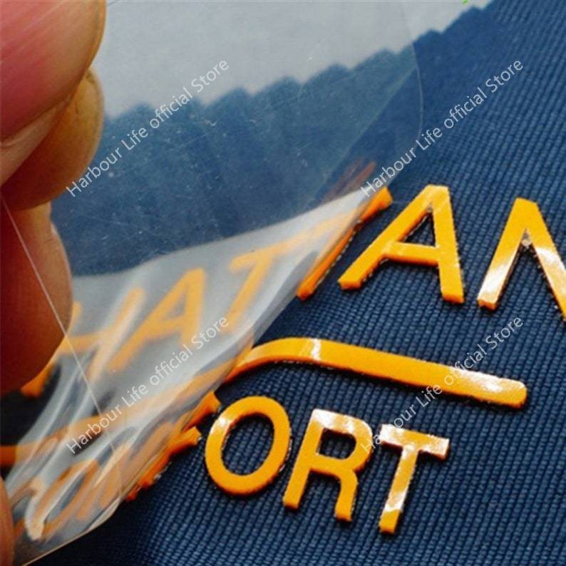 Etiqueta De Transferência De Calor 3d De Ferro Personalizada , Impressão De Silicone , Borracha Elevada 3d DTF Rebanho P