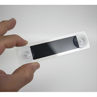 Placa Suporte Para Tag (tipo Sem Parar) Acrílico - Ventosas Transparente em Oferta na Shopee