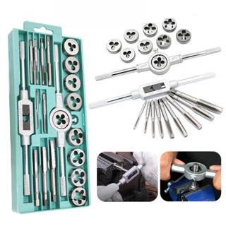 Kit Macho E Tarracha Jogo 8 / 20 Peças Para Aço Madeira Alumínio em Oferta na Shopee