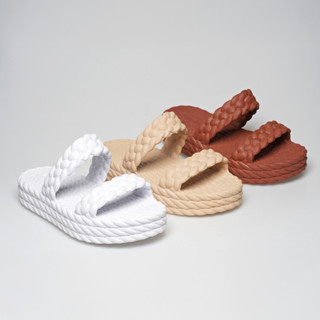 Papete Sandália Flatform Chinelo Entrega Imediata Tiras Tranças Anabela em Oferta na Shopee