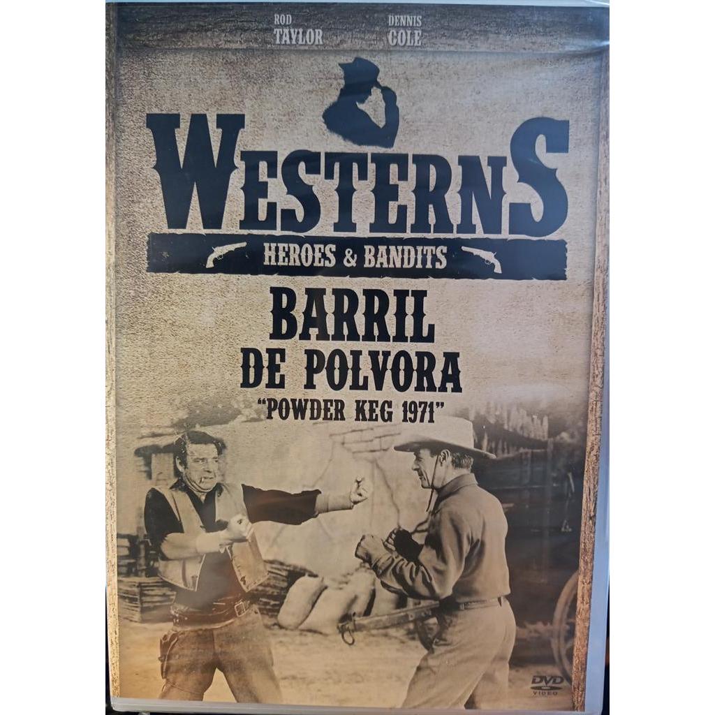 DVD Barril De Pólvora, Westerns Heroes & Bandits editora