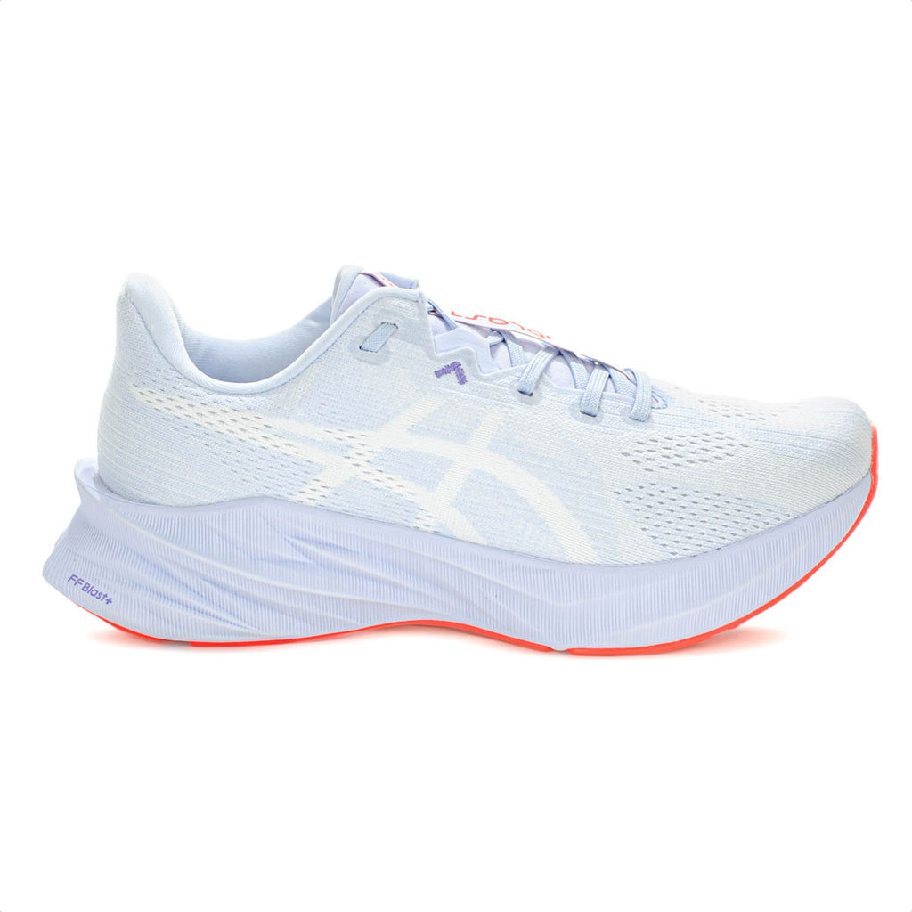 Tênis Asics Dynablast 5 Azul Claro e Laranja - Feminino