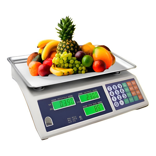 Balança Digital Comercial 40kg Compacta Alta Precisão 127/220v Branco em Oferta na Shopee