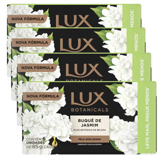 Kit Sabonete Em Barra Lux Botanicals Buquê Jasmim - 24 Unidades 85g em Oferta na Shopee