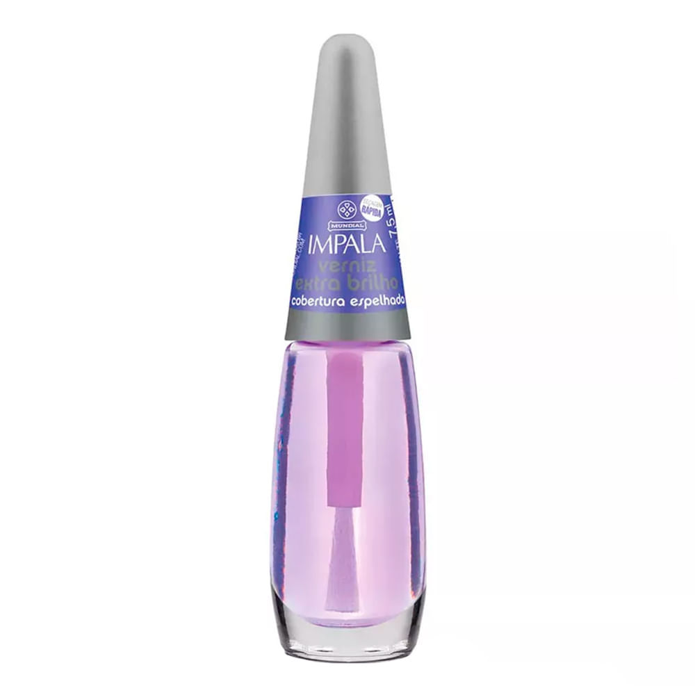 Esmalte Impala Verniz Extra Brilho Secagem Rápida com 7,5ml em Oferta na Shopee