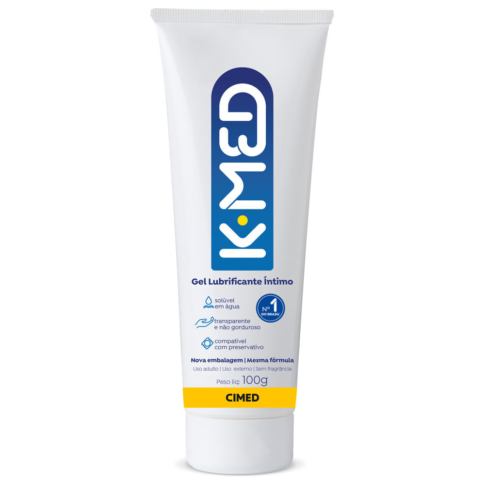Gel Lubrificante Íntimo K-Med 100g em Oferta na Shopee