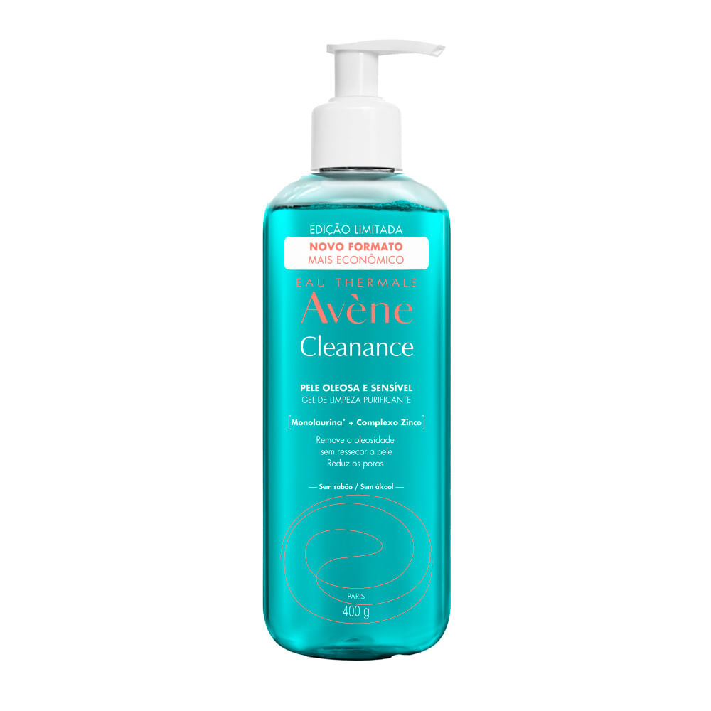 Cleanance Avène Gel de Limpeza Purificante 400g em Oferta na Shopee