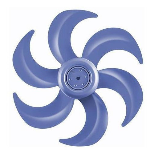 Hélice Do Ventilador De 40cm 6 Pás Azul Mondial Super Power