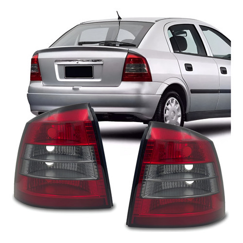Par Lanterna Astra Hatch 1999 2000 2001 2002 Fume